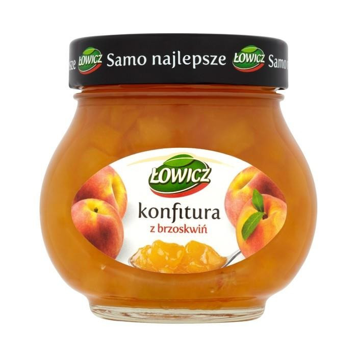 Конфітюр зі смаком персика "Lowicz", 240 грамів