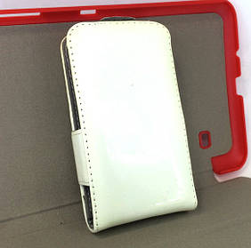 Чохол для Nokia Asha 501 книжка протиударний білий