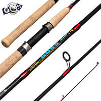 Вудилище спінінга ШТ2 GOSS Superhard Carbon 3-15g 2,1м *