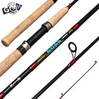 Вудилище спінінга ШТ2 GOSS Superhard Carbon 10-30g 2,4 *