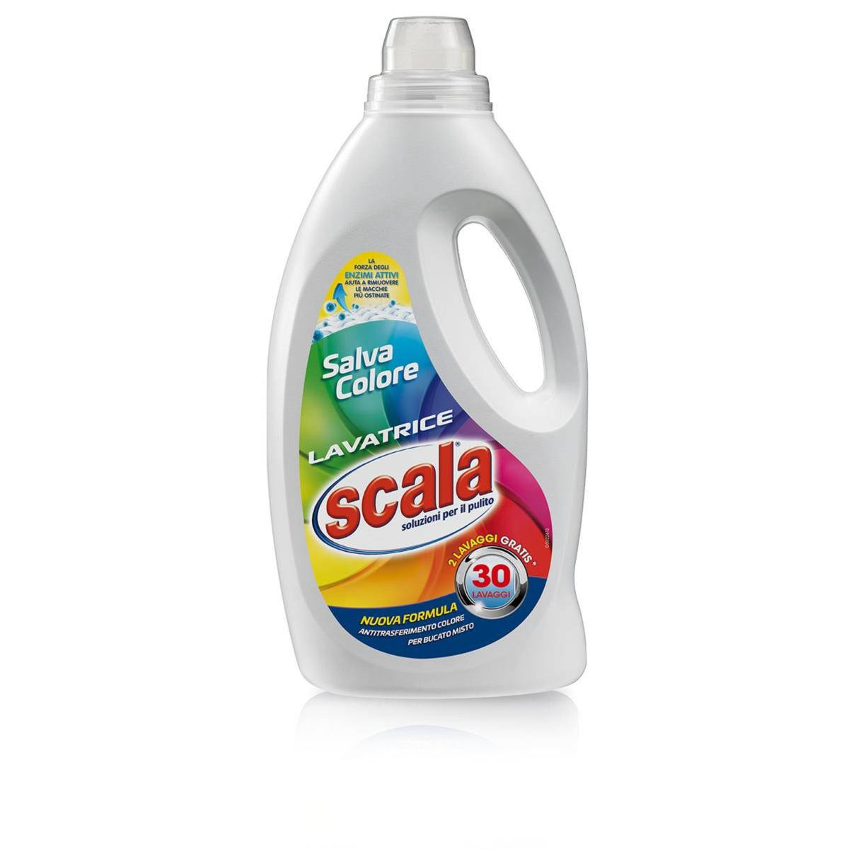 

Гель для стирки цветных вещей с фиксацией цвета Scala Lavatrice Salve Colore 1,5L