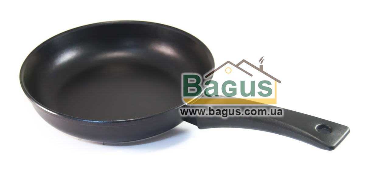 Сковорода (d-20 см, h-4,5 см) з антипригарним покриттям без кришки "Оптима" Біол (2004P)
