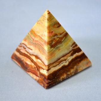 Піраміда, онікс, Н 6,25 см, Вироби з оніксу, Дніпропетровськ