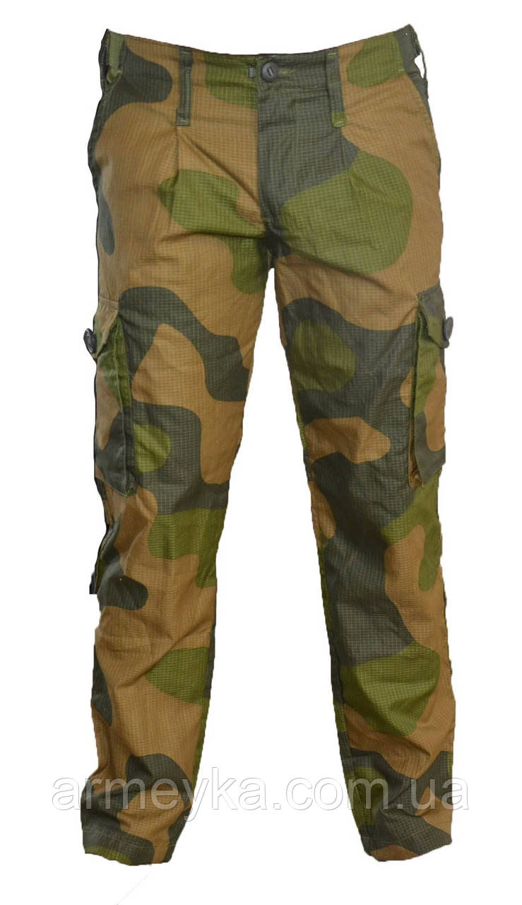 Тактические брюки в расцветке Norwegian camo M2000, rip-stop. НОВЫЕ. Оригинал. - фото 1 - id-p537139560