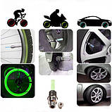 Підсвітка коліс авто-вело-ковпачок LED-червоний = 2 шт., фото 4