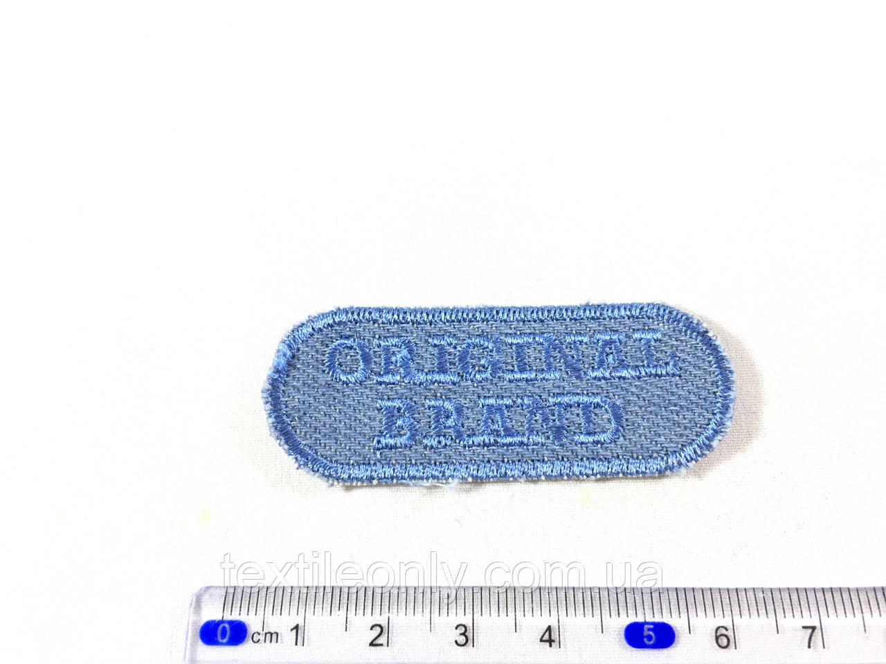 Нашивка Original brand джинс 60х22 мм