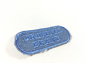Нашивка Original brand джинс 60х22 мм, фото 3