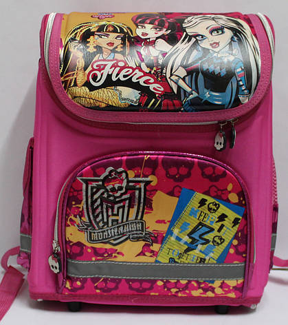 Ранець трансформер каркасний ортопедичний Monster high JOSEF OTTEN 13001MH, фото 1