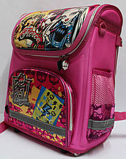 Ранець трансформер каркасний ортопедичний Monster high JOSEF OTTEN 13001MH, фото 4