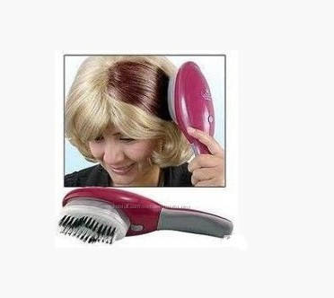 Щітка для фарбування волосся Hair Coloring Brush (Хеа Колорін Браш) для фарбування волосся щітка на батарейках, фото 1