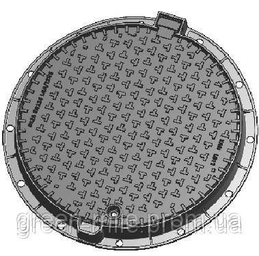 Люк каналізаційний тяжкий магістральний типа ТМ (D400) "KDN81P  EUROPA"