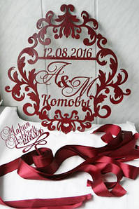 Монограми на весілля. Вензелі.