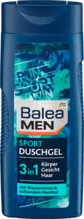 Чоловічий гель для душу Спорт Balea Men 3 in 1 Sport 300 мл.