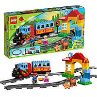 Конструктор лего дупло LEGO Duplo Мій перший поїзд 10507