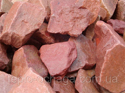 камни для бани малиновый кварцит