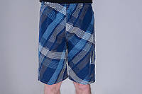 Чоловічі шорти в клітинку (плащівка)