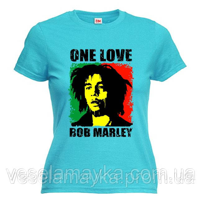 Футболка "One love Bob Marley" - фото 5 - id-p36320912