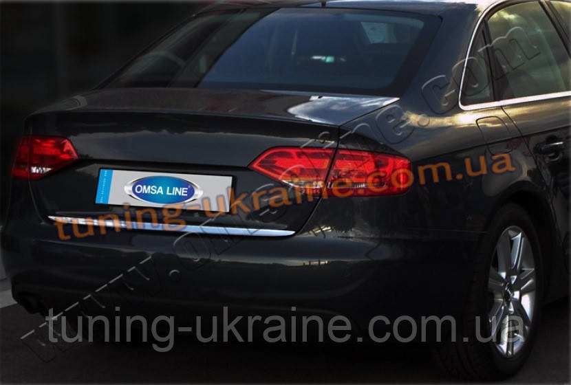 Кромка кришки багажника Omsa на Audi A4 2011-2015