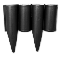 Палісад PALGARDEN, чорний, 2,5 м, OBP1202-002BK