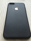 Матовий силіконовий чохол для iphone 6+/6S+ чорного кольору, фото 2
