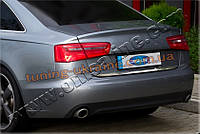 Нижняя кромка крышки багажника Omsa на Audi A6 2011-2014