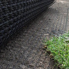 Сітка вольерная 1х100м. Сітка від кротів. Газонна. Recingreen S