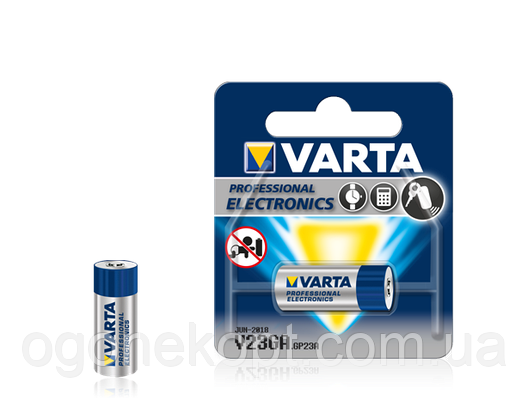Батарейки Varta — Professional Electronics V23GA / 23 А Alkaline 12V 1/10/100 шт., фото 3