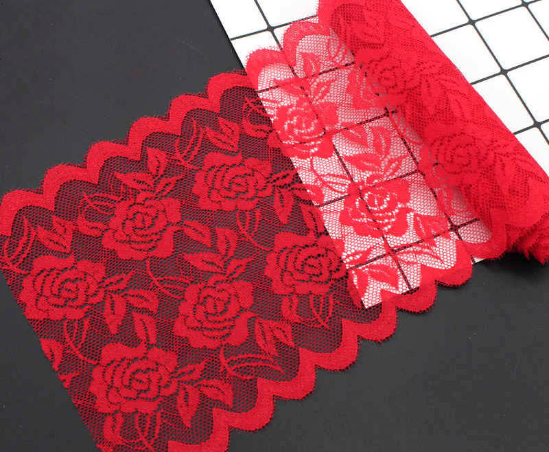 

Кружево эластичное 14,5см Амели, Кружево красное 14,5см (сп5нг-1698), Красный