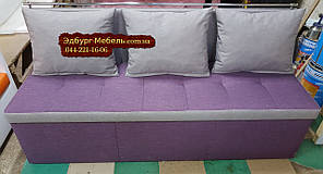 Диван для вузької та довгої кімнати з шухлядою + спальним місцем 1800х600х800 мм