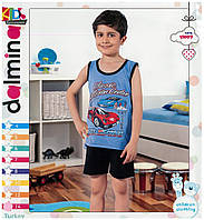 Пижама детская для мальчика 4-14 лет "Dalmina kids" производства Турции