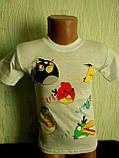 Енгрі Бердс Футболка дитяча 110р, фото 5