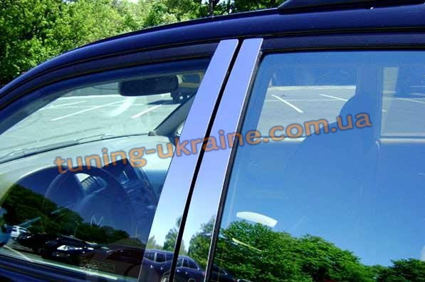 Молдинг дверних стійок Omsa на Hyundai ix35 2013-2015