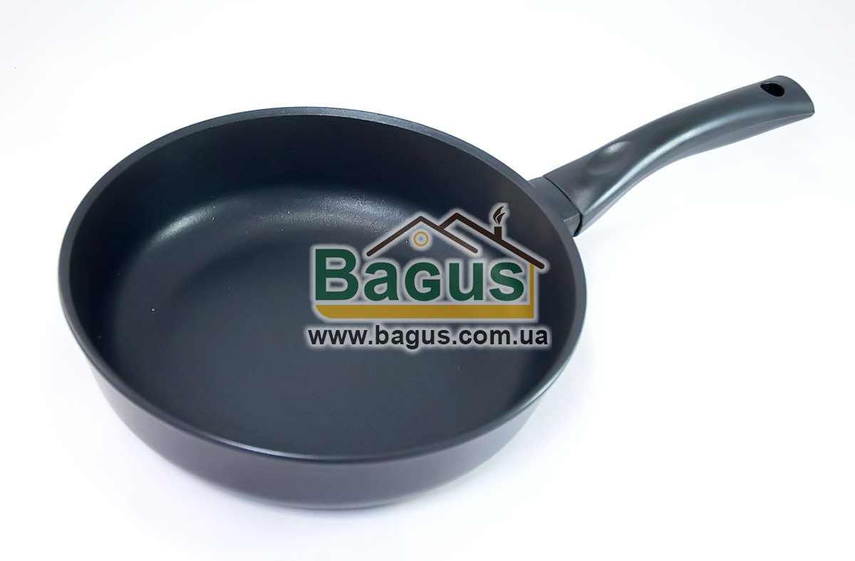 Сковорода (d-26 см, h-6,8 см) глибока з антипригарним покриттям без кришки "Класик" Біол (2607P)