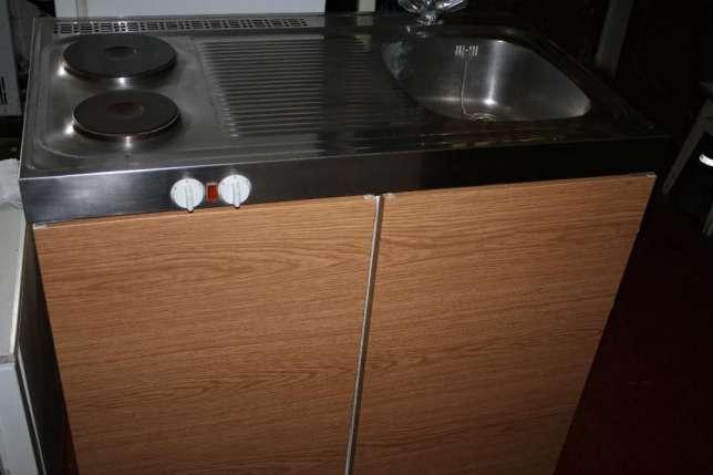 Мінікухня 3 в 1 мийка плита холодильник (Німеччина), фото 1