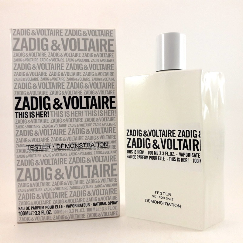 Zadig & Voltaire This is Her парфумована вода тестер, 100 мл (без ковпачка)