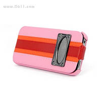 Чохол HOCO Marquess Fashion Flip Hi-L002 для iPhone 4s & 4 pink-orange