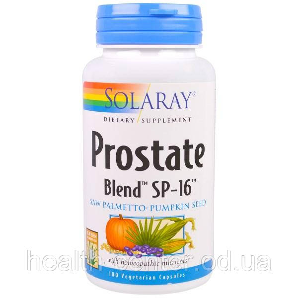 Комплекс для простати Prostate Blend SP-16, 100 капс захист від простатиту Solaray USA