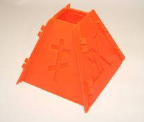 Пасочниця пластик. Форма для сирної пасти на 1 кг