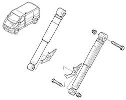 Задні амортизатори