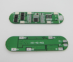 BMS Контролер (плата захисту) 4S Li-Ion 18650 16.8 V 10 A (HX-4S-A01)