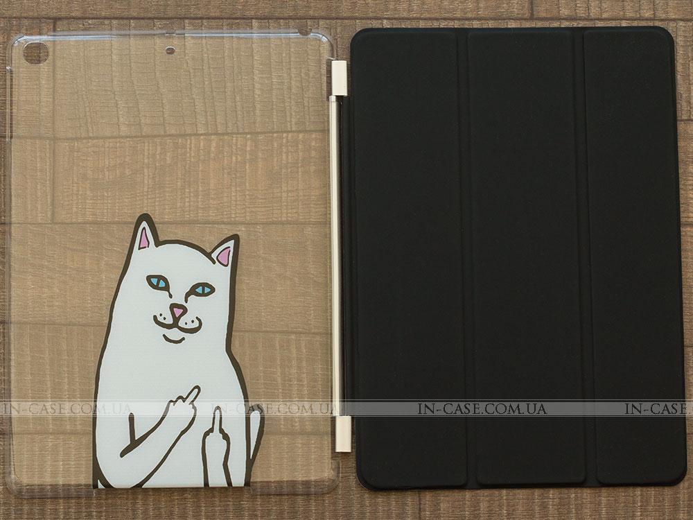 Чехол Slimline Graphic Combo для iPad 9.7 2017 / 2018 (A1822, A1823, A1893, A1954) Naughty Cat, фото 1