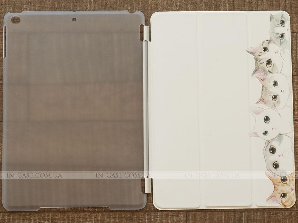 Чехол Slimline Graphic Combo для iPad 9.7 2017 / 2018 (A1822, A1823, A1893, A1954) White Cats, фото 1