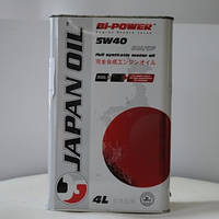 Моторна олива JAPAN OIL Bi-POWER 5W-40 4 л