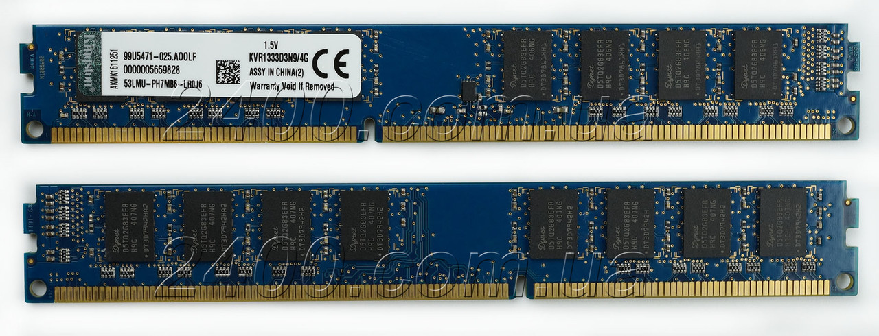 Оперативная память DDR3 4Gb (4Гб) 1333Мгц PC3-10600 универсальная ДДР3 4 ГБ 4096MB для INTEL и AMD (ОЗУ) - фото 3 - id-p467849108