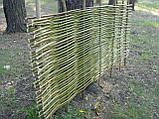 Плетений (плетінь) паркан із лози — Верболоз , фото 6