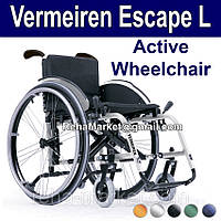 Легка Активна Інвалідна Коляска. Vermeiren Escape L Active Wheelchair