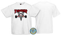 Футболка детская THRASHER GOAT белая