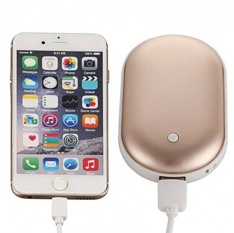 

USB Power Bank 5000 грелка повербанк для рук ideen welt 5000 mAh. Германия