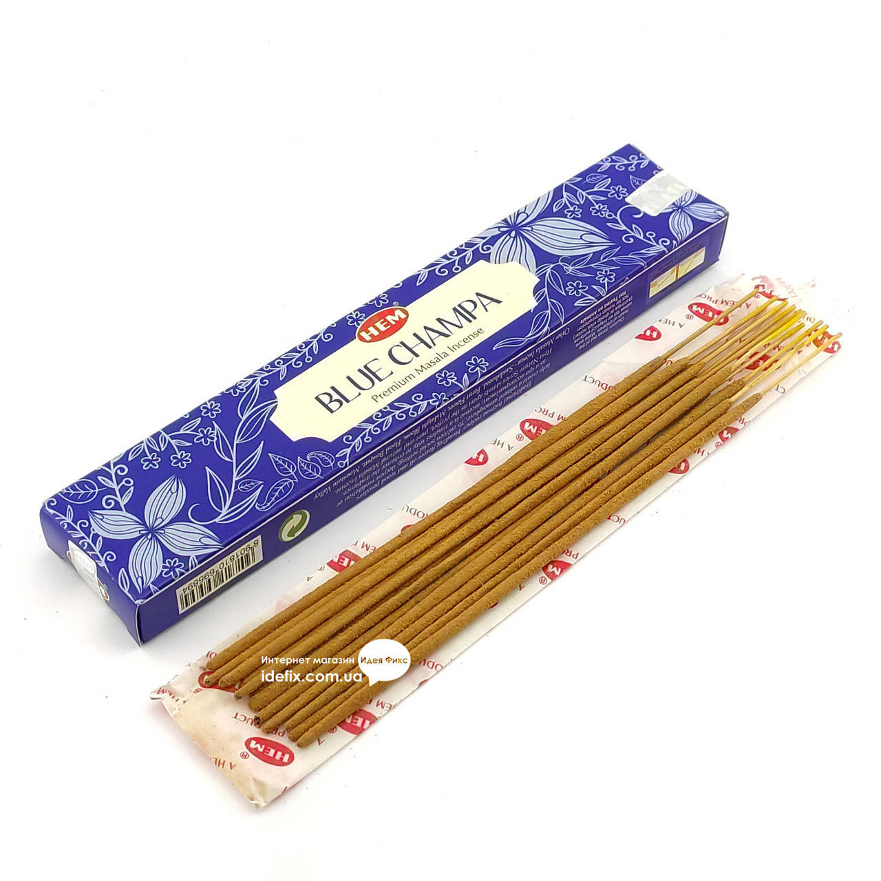 

Благовоние Blue Champa Masala HEM 15 грамм. Аромапалочки Голубая Чампа (31170K)
