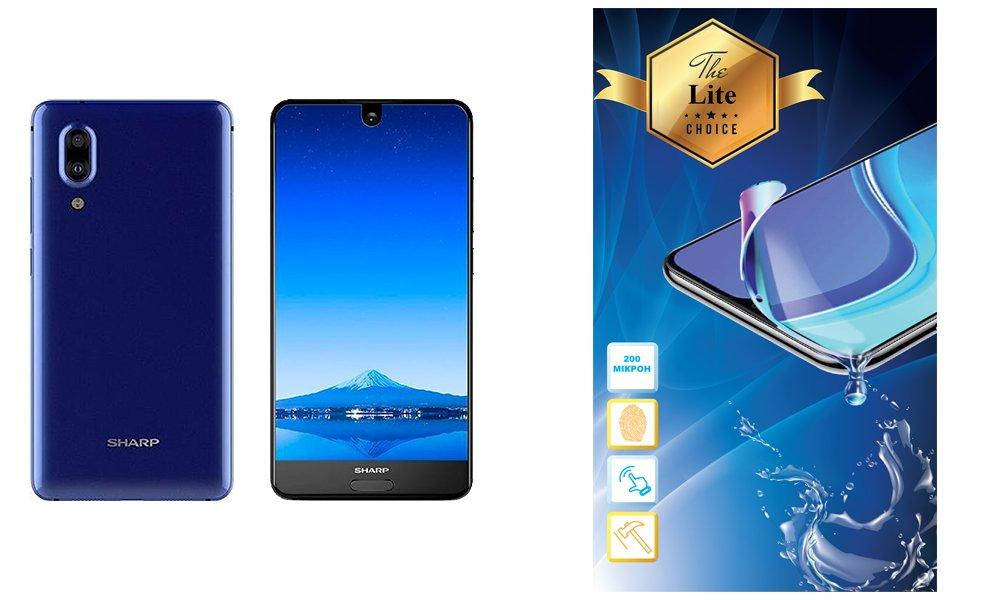 

Защитная пленка Armor Lite на экран Sharp Aquos S2, Прозрачный